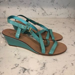 Kate Spade wedge heels- size 9.5